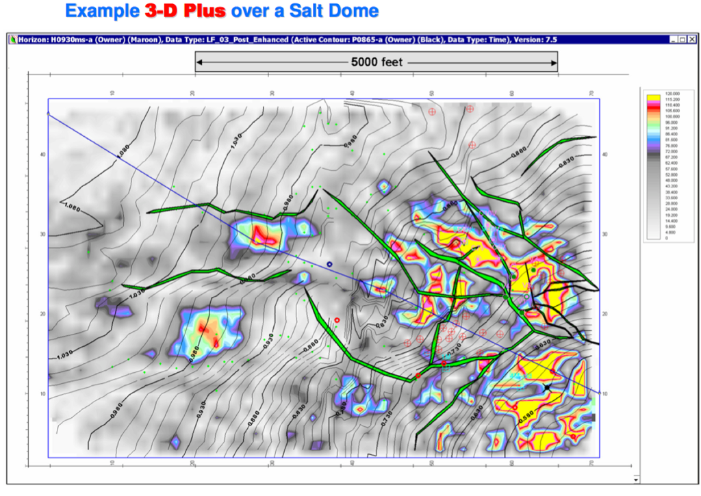 Salt-dome seismic exhibit